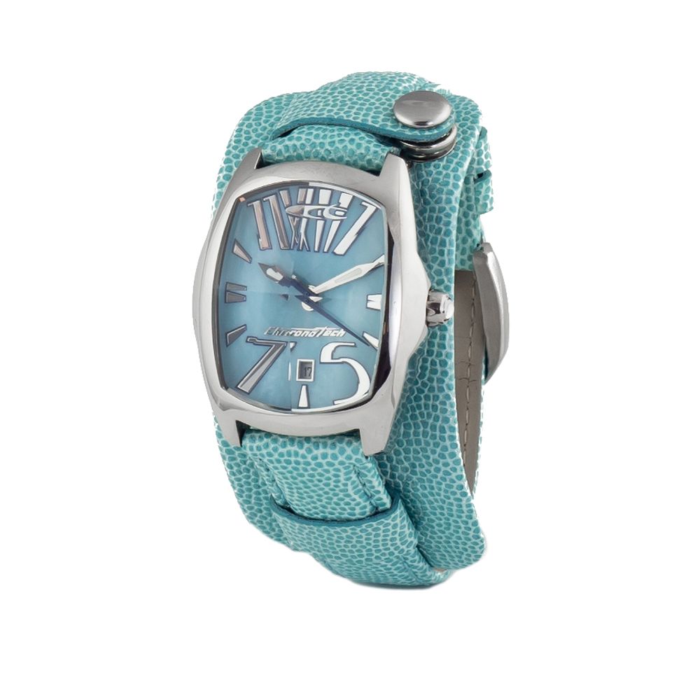 Chronotech Blue Leather Dress Watch | Regal Royce