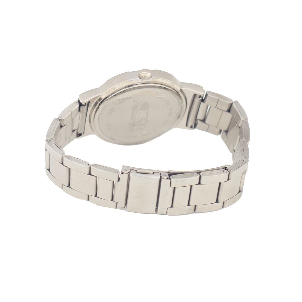 Chronotech Silver Stainless Steel Dress Watch | Regal Royce