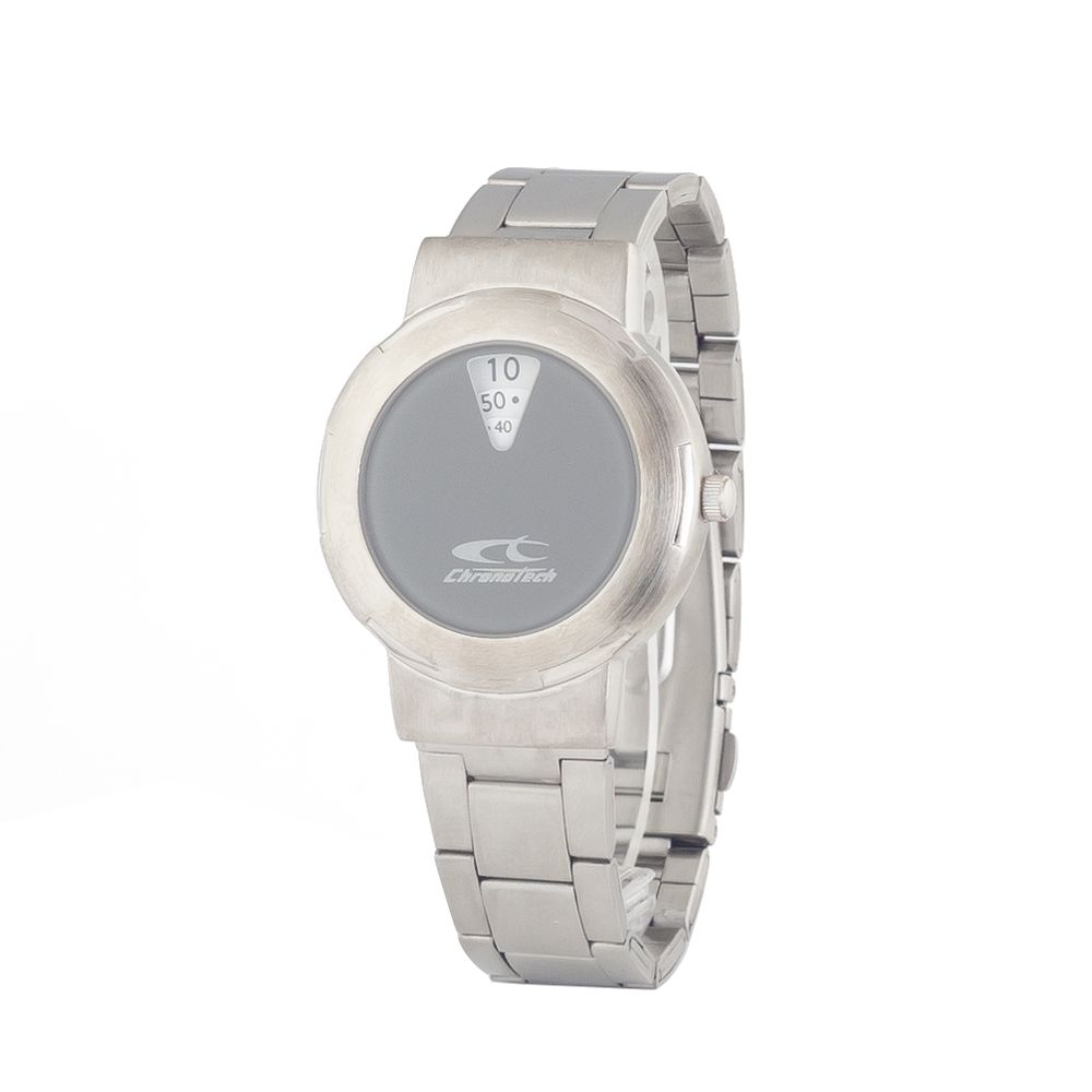 Chronotech Silver Stainless Steel Dress Watch | Regal Royce