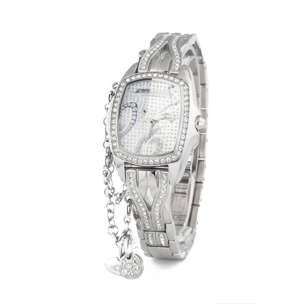 Chronotech Silver Stainless Steel Bracelet Watch | Regal Royce