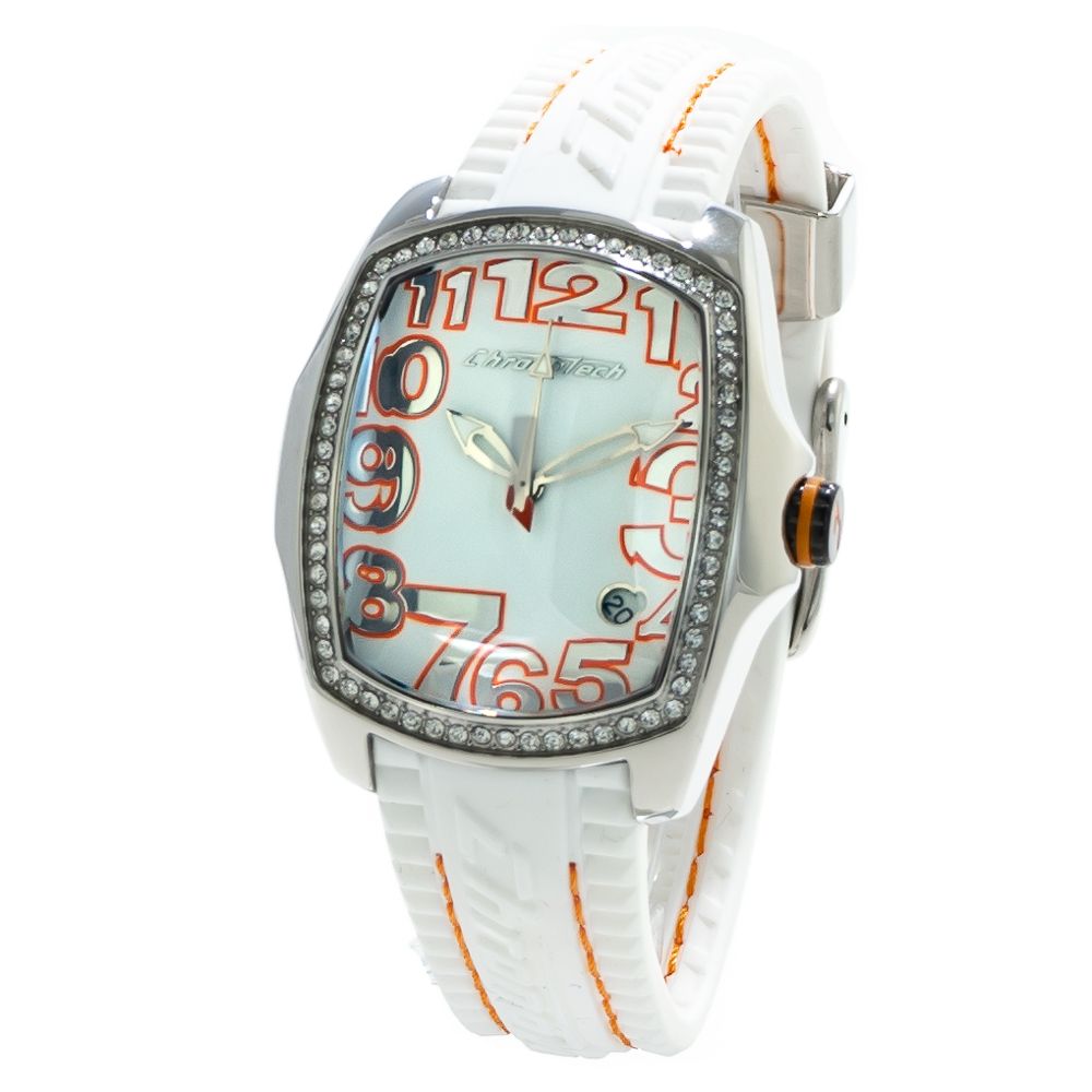 Chronotech White Rubber Sport Watch | Regal Royce