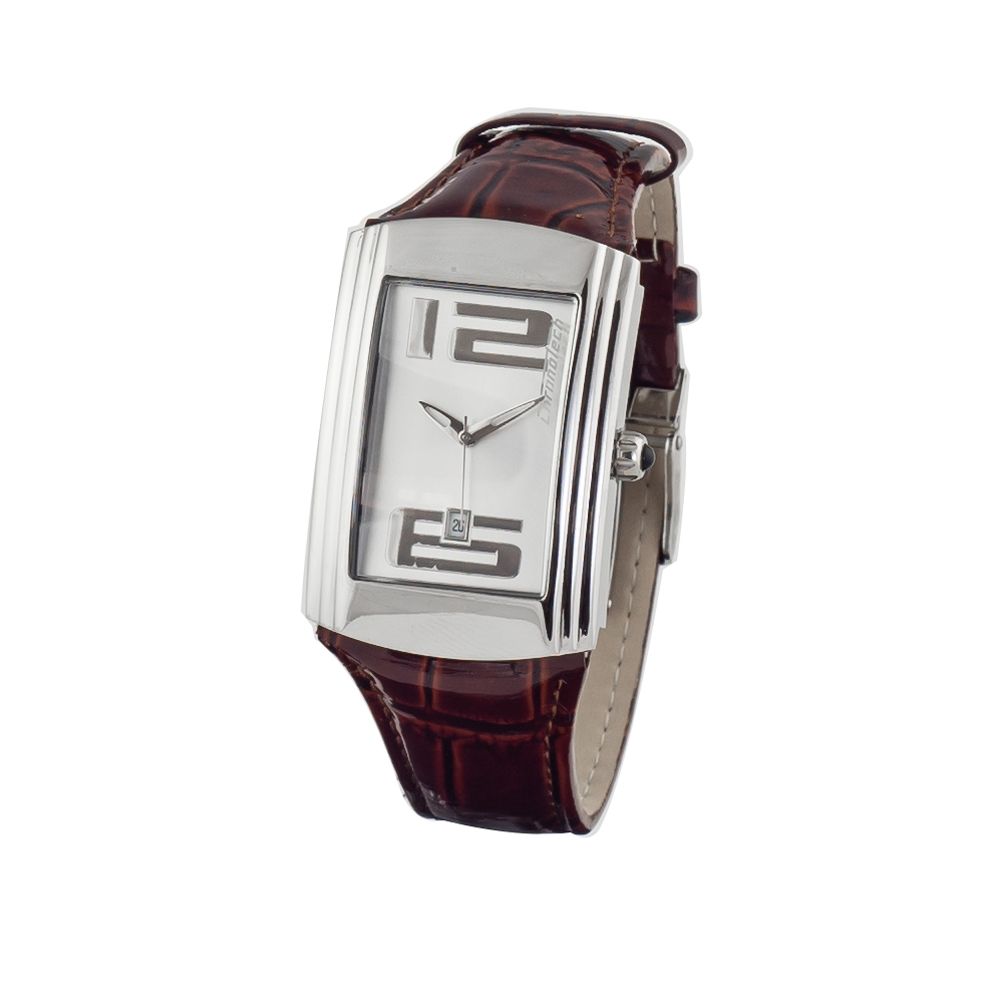 Chronotech Brown Leather Dress Watch | Regal Royce