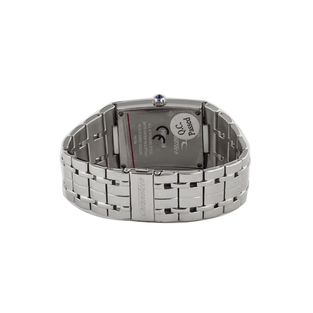 Chronotech Silver Stainless Steel Dress Watch | Regal Royce