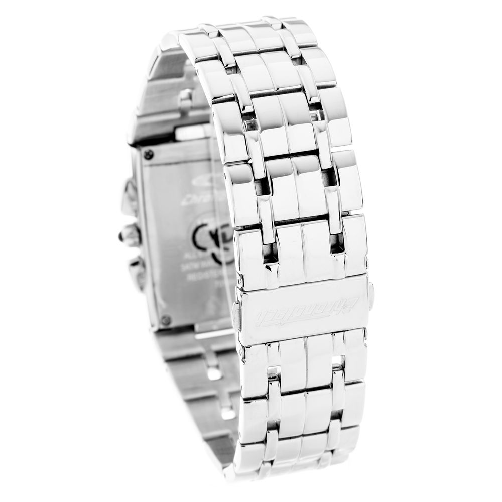 Chronotech Silver Stainless Steel Dress Watch | Regal Royce