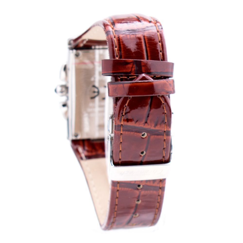 Chronotech Brown Leather Dress Watch | Regal Royce