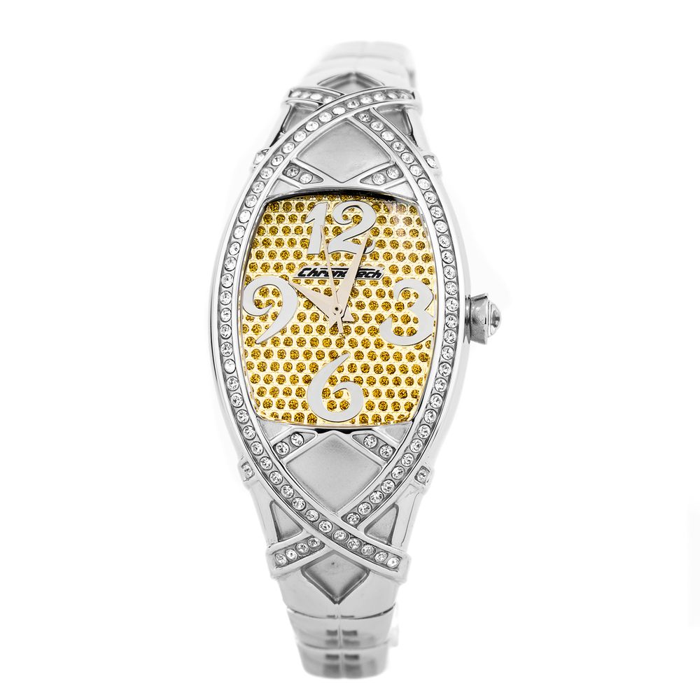 Chronotech Silver Stainless Steel Dress Watch | Regal Royce