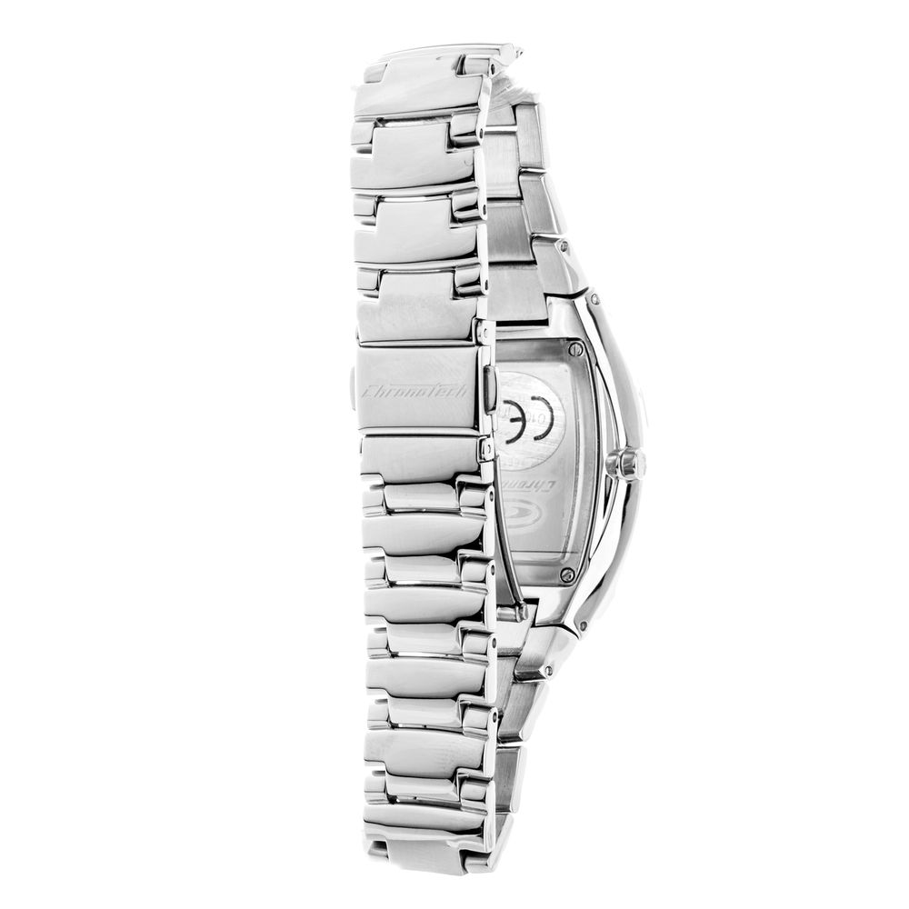 Chronotech Silver Stainless Steel Dress Watch | Regal Royce