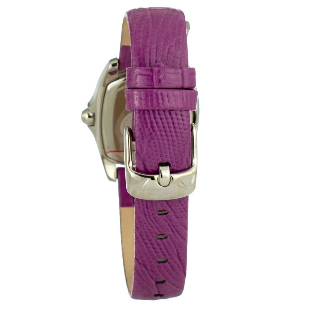 Chronotech Purple Leather Dress Watch | Regal Royce