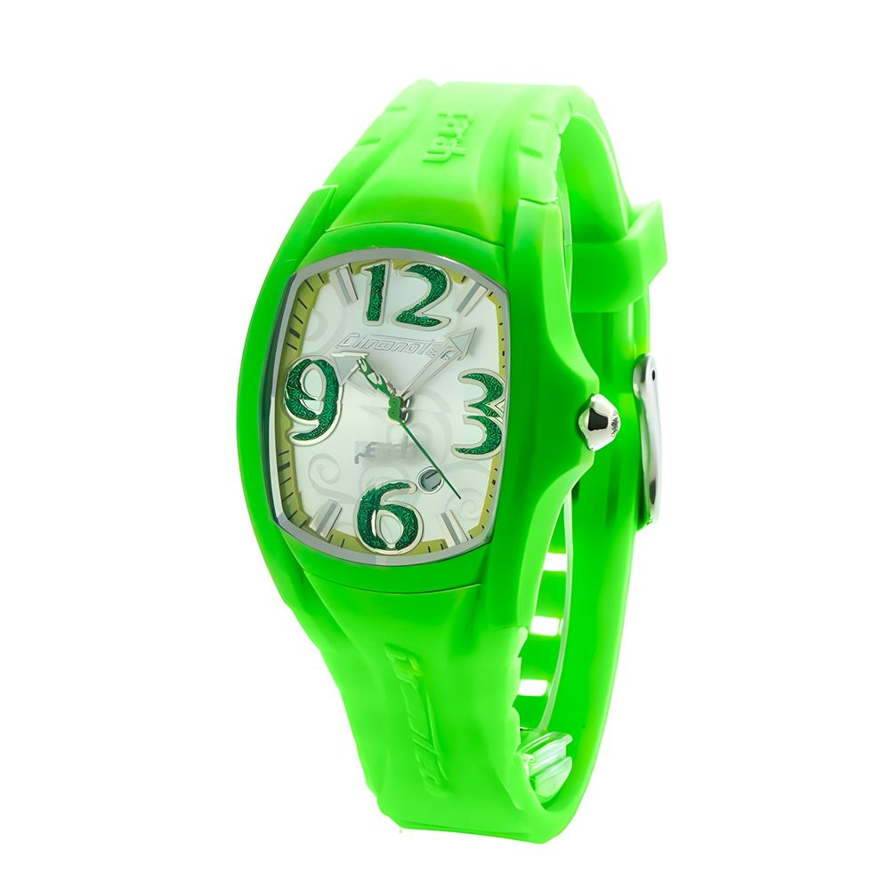Chronotech Green Rubber Bracelet Watch | Regal Royce