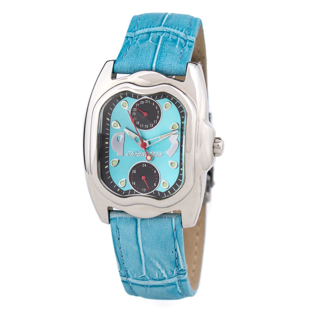 Chronotech Blue Leather Dress Watch | Regal Royce