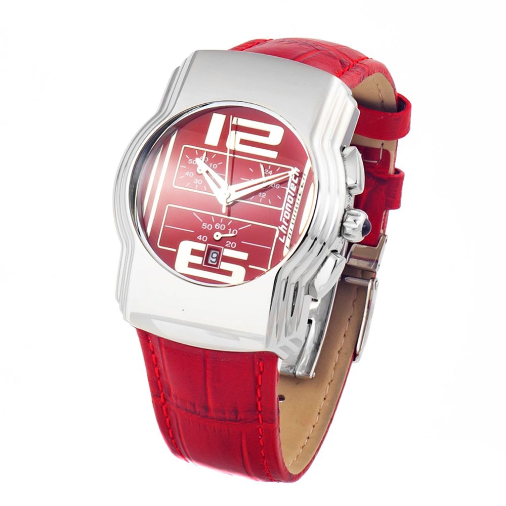 Chronotech Multicolor Leather Dress Watch | Regal Royce