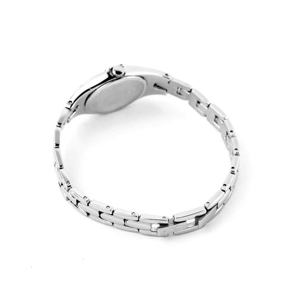 Chronotech Silver Stainless Steel Dress Watch | Regal Royce