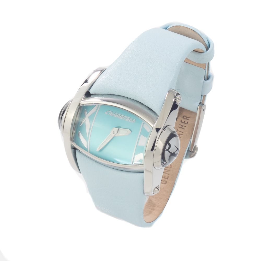 Chronotech Blue Leather Dress Watch | Regal Royce
