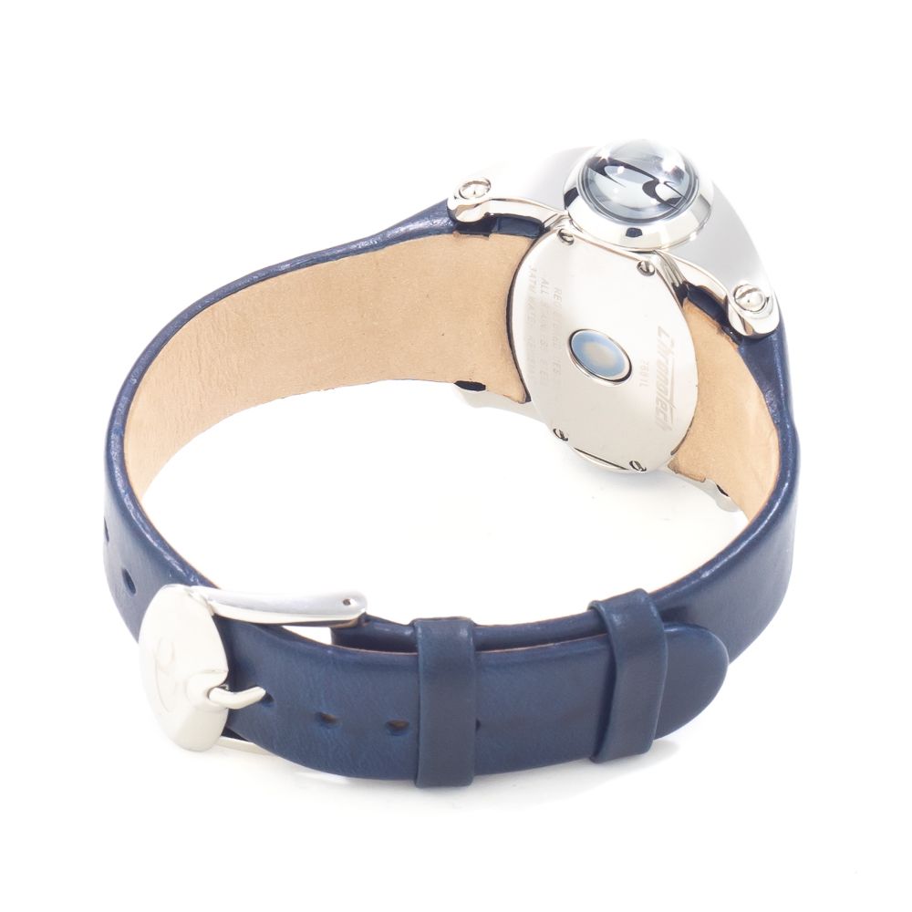 Chronotech Blue Leather Dress Watch | Regal Royce