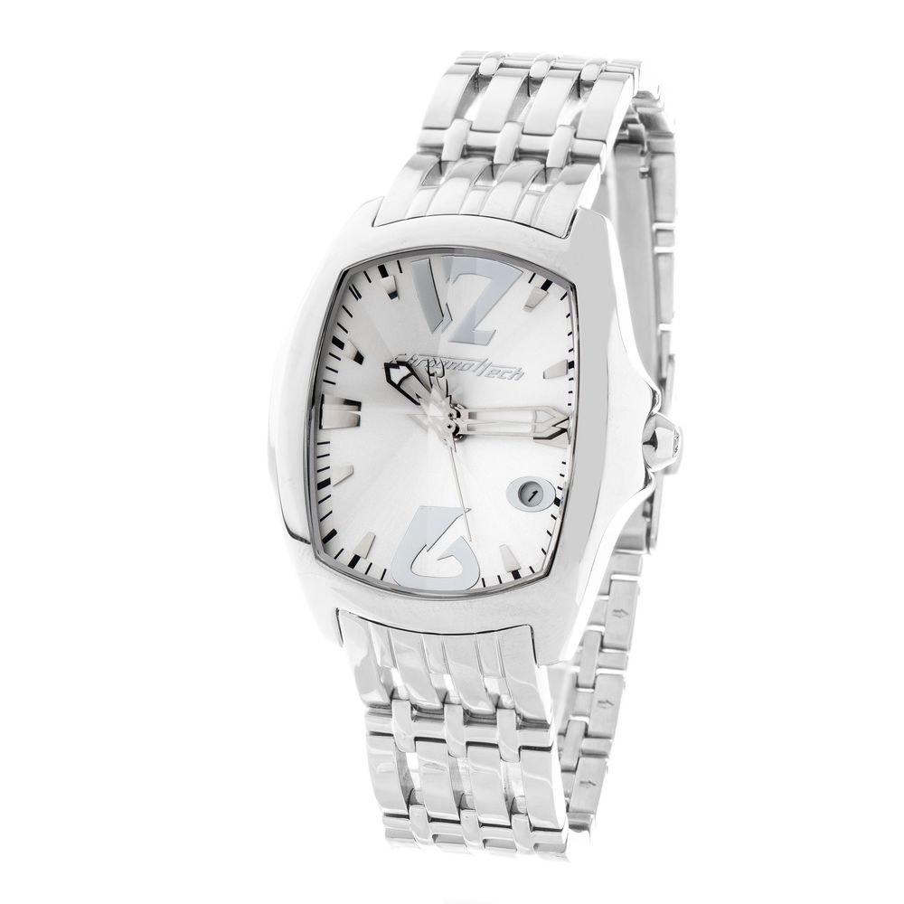 Chronotech Silver Stainless Steel Dress Watch | Regal Royce