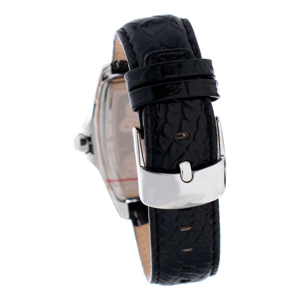 Chronotech Black Leather Dress Watch | Regal Royce