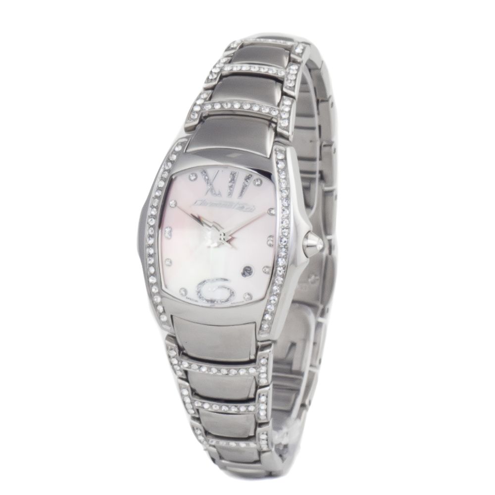 Chronotech Silver Stainless Steel Dress Watch | Regal Royce