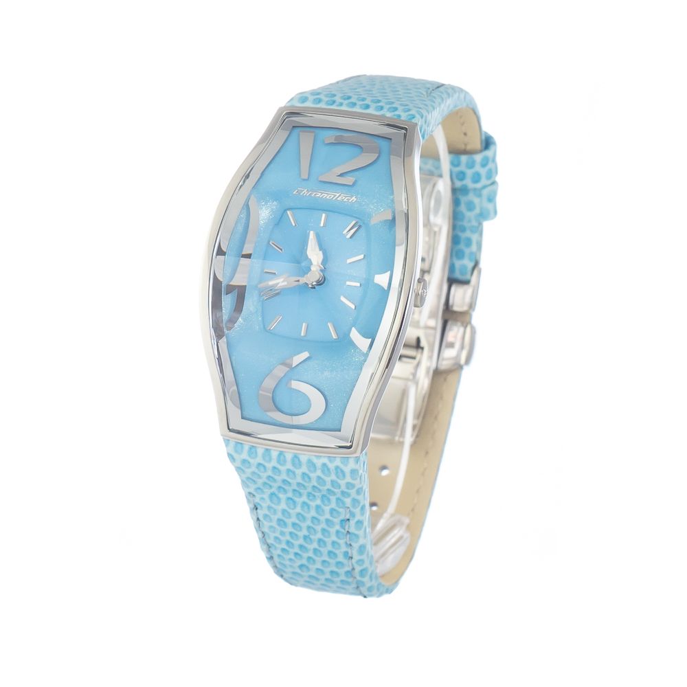 Chronotech Blue Leather Dress Watch | Regal Royce