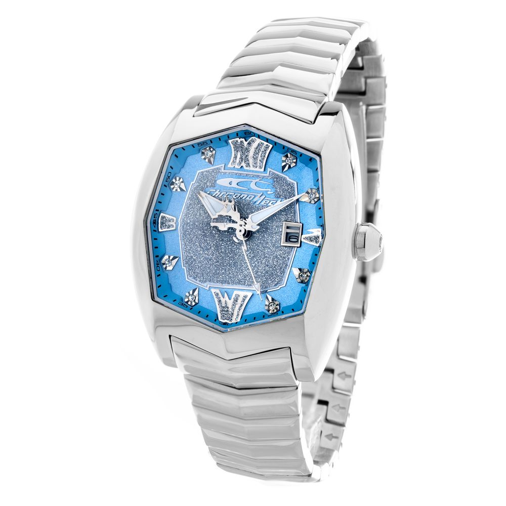 Chronotech Silver Stainless Steel Dress Watch | Regal Royce