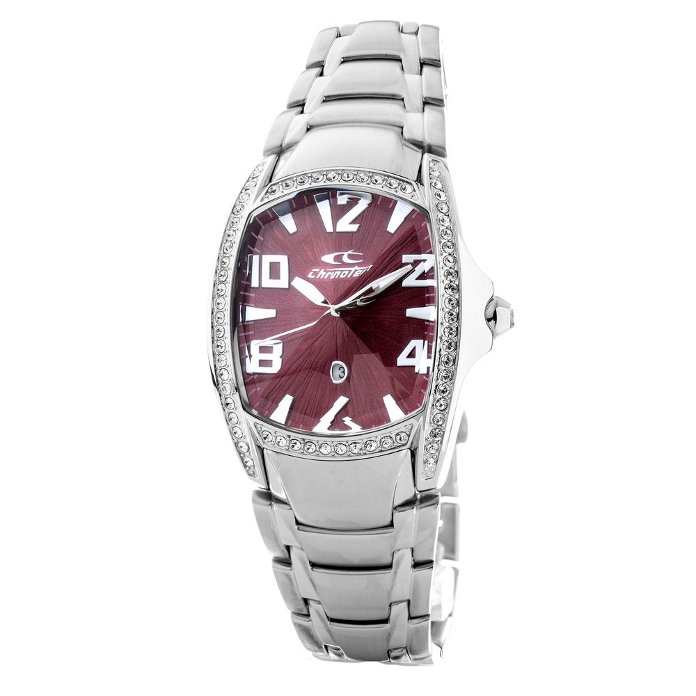 Chronotech Silver Stainless Steel Dress Watch | Regal Royce