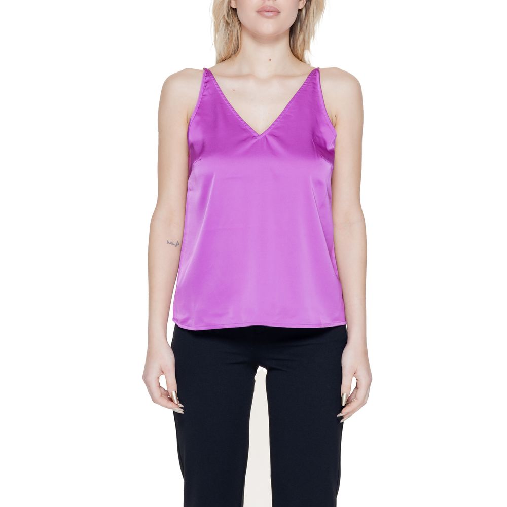 Vila Clothes Pink Polyester Top | Regal Royce