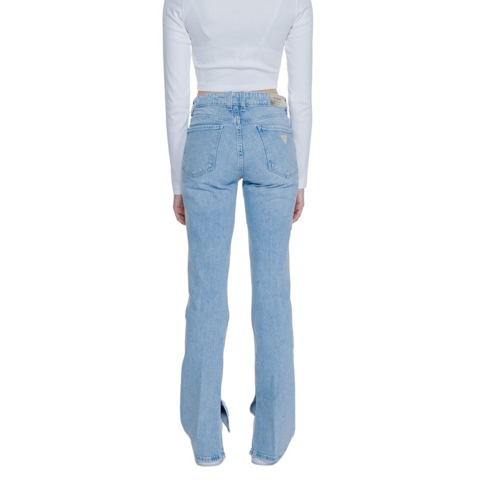 Guess Light Blue Cotton Mom Jeans | Regal Royce