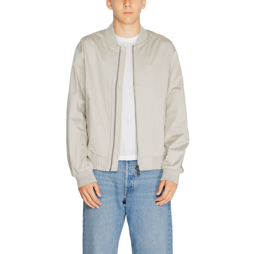 Calvin Klein Gray Organic Cotton Bomber | Regal Royce