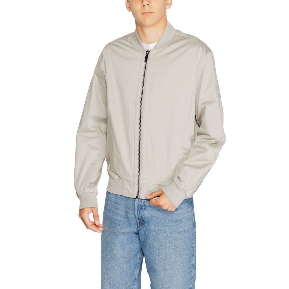 Calvin Klein Gray Organic Cotton Bomber | Regal Royce