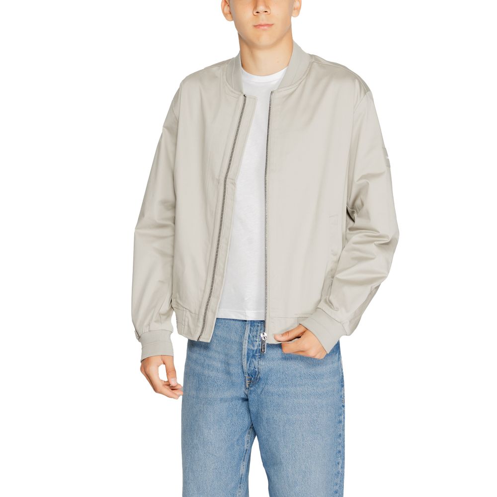 Calvin Klein Gray Organic Cotton Bomber | Regal Royce