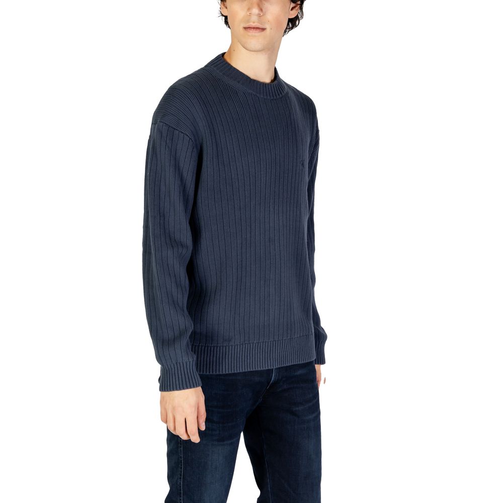 Calvin Klein Jeans Blue Cotton Sweatshirt | Regal Royce