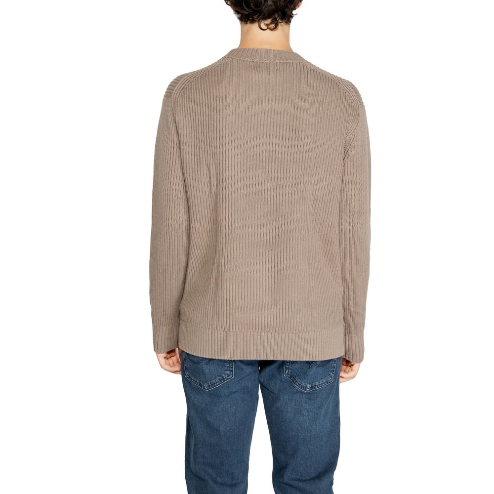 Calvin Klein Jeans Brown Organic Cotton Sweatshirt | Regal Royce