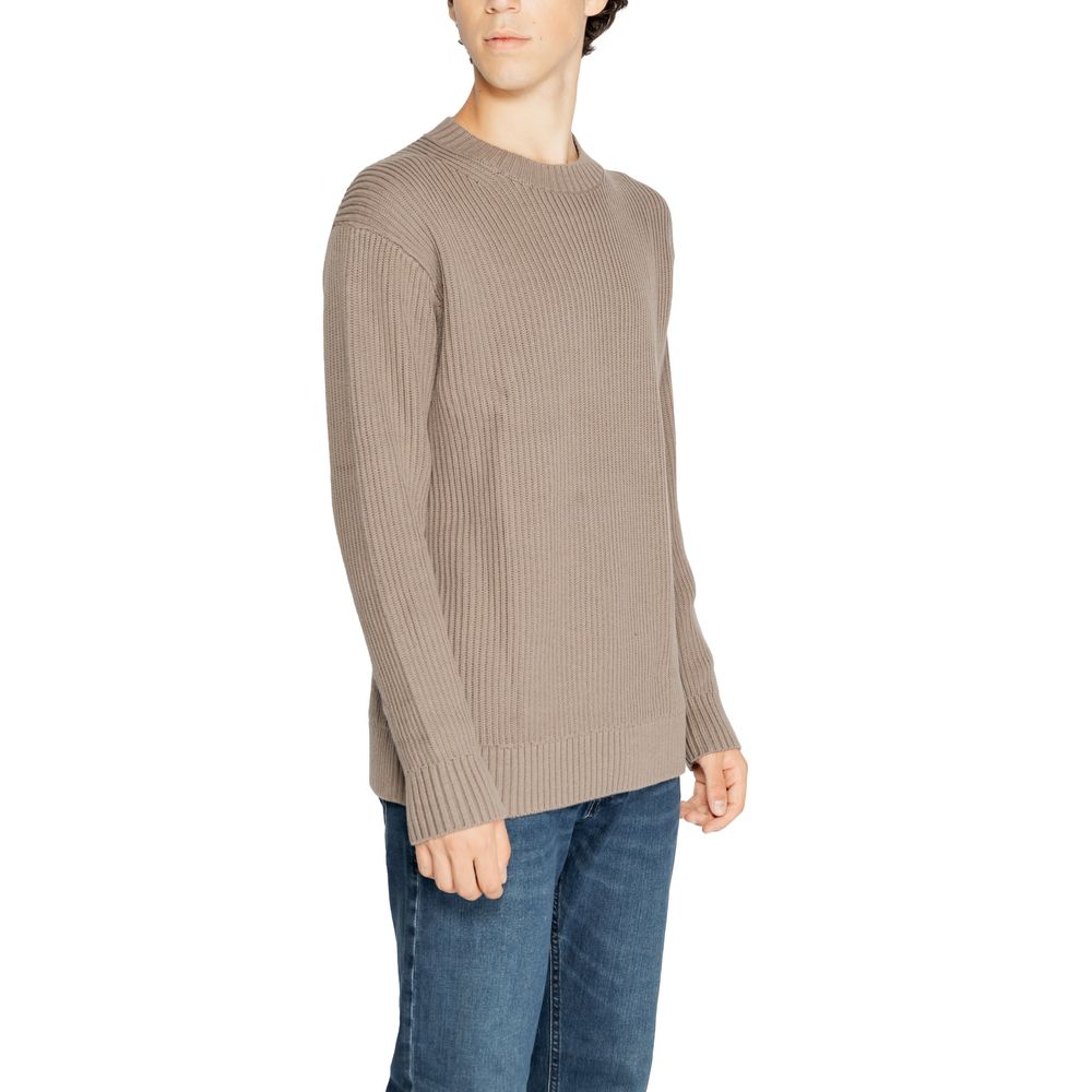 Calvin Klein Jeans Brown Organic Cotton Sweatshirt | Regal Royce