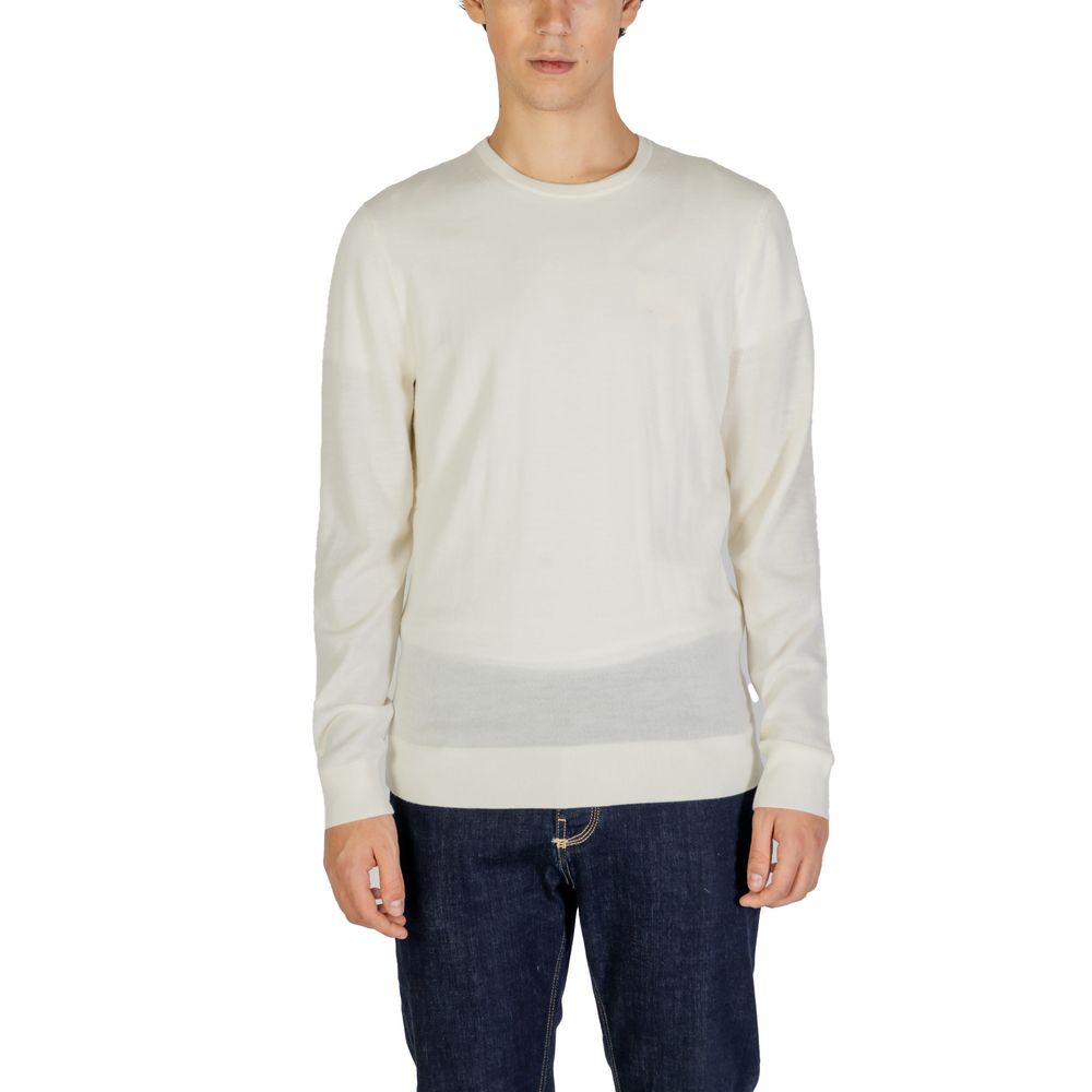 Calvin Klein Cream Recycled Wool Sweatshirt | Regal Royce