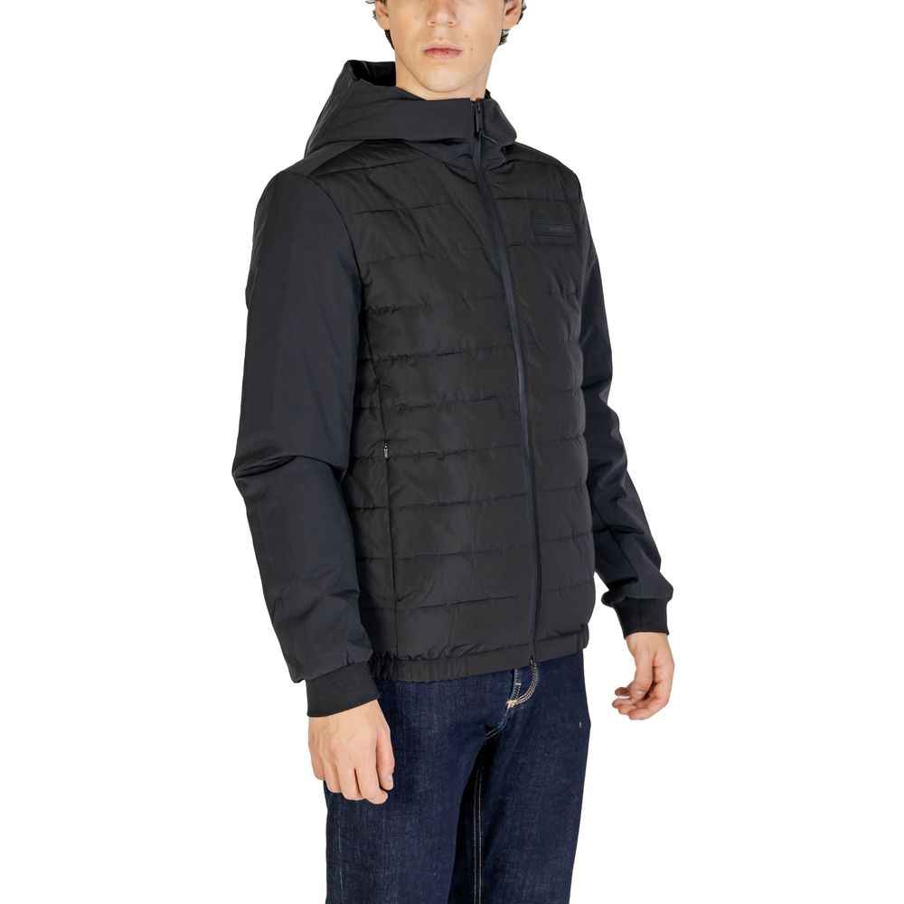 Calvin Klein Black Recycled Polyester Shell Jacket | Regal Royce