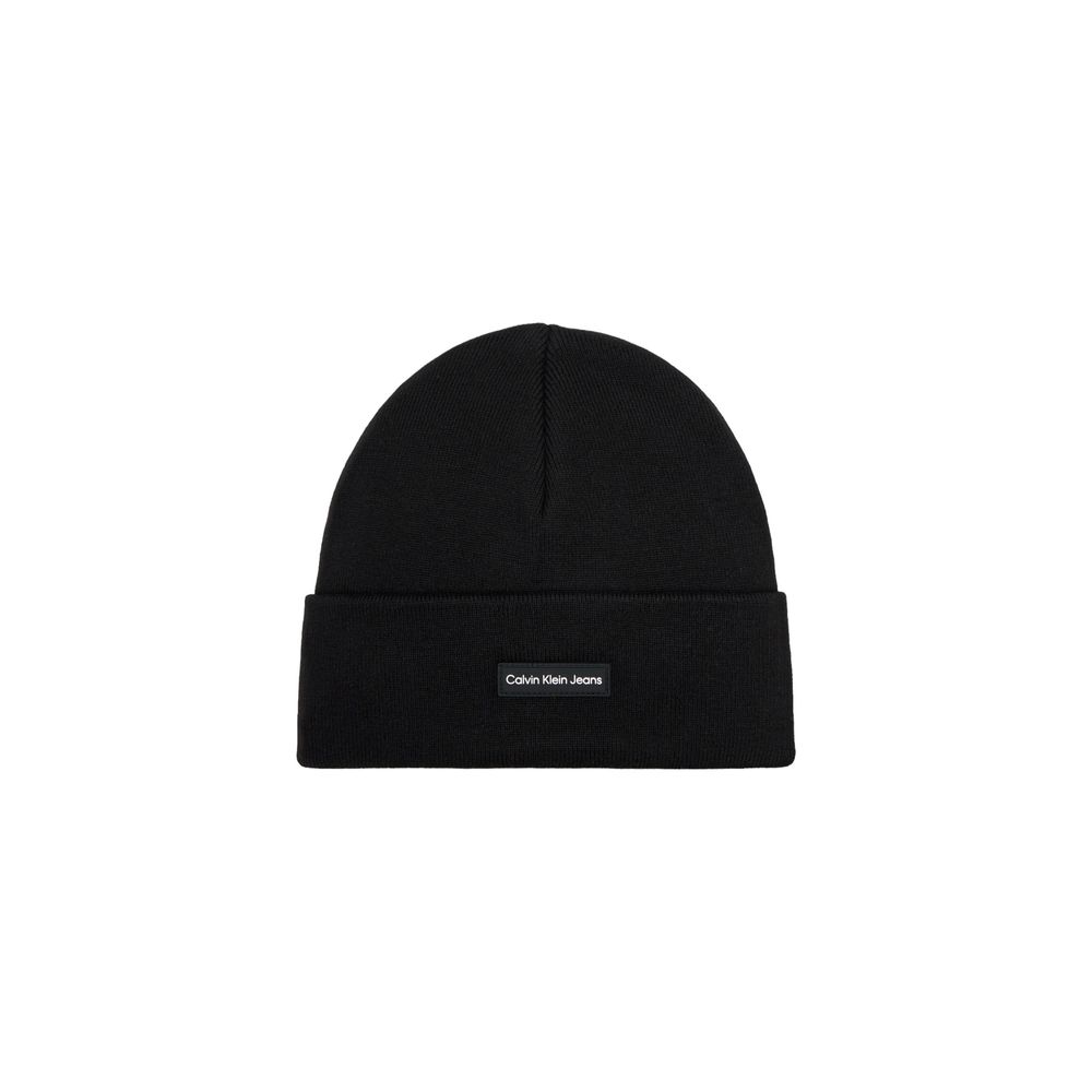 Calvin Klein Jeans Black Recycled Polyester Cap (Baseball Hat) | Regal Royce