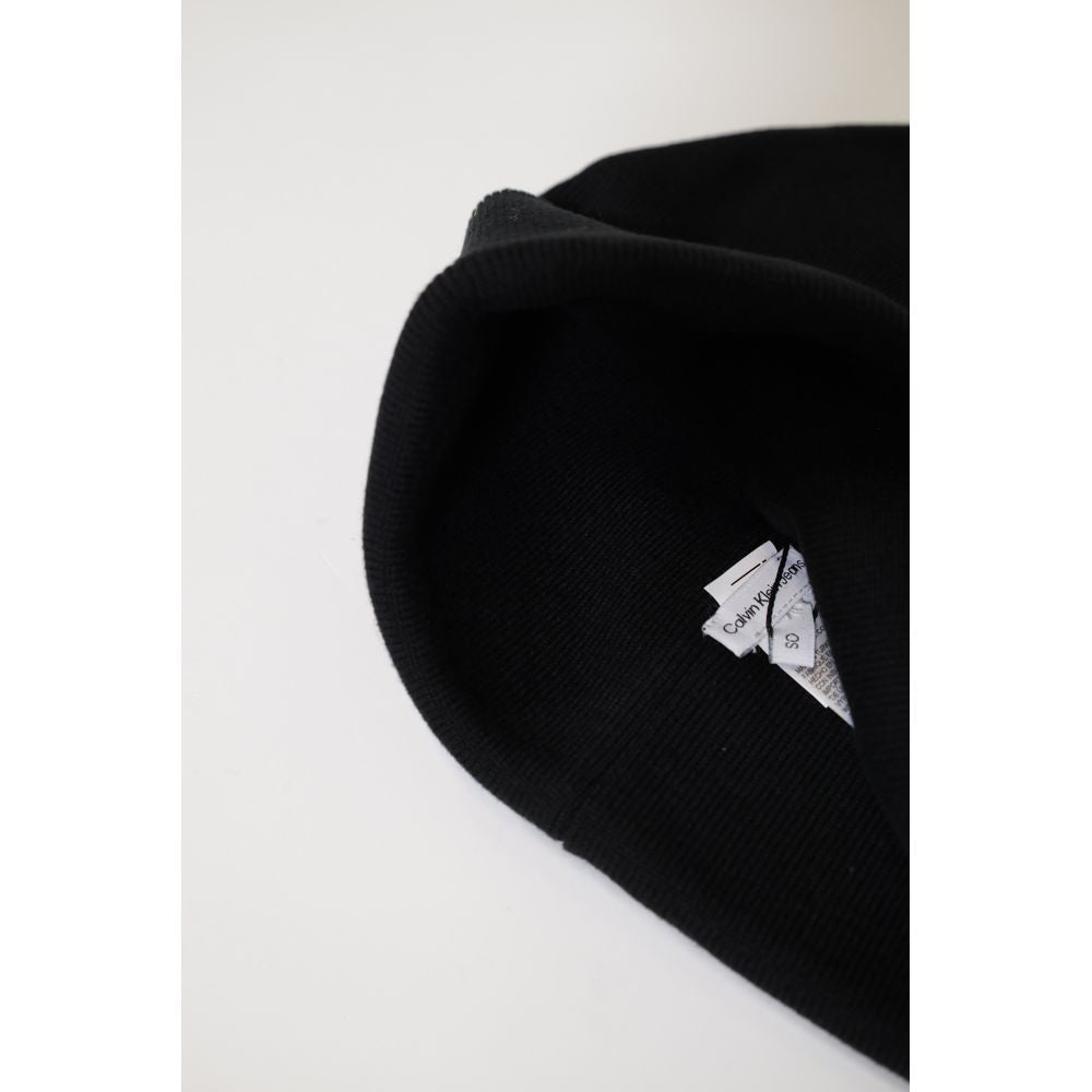 Calvin Klein Jeans Black Recycled Polyester Cap (Baseball Hat) | Regal Royce