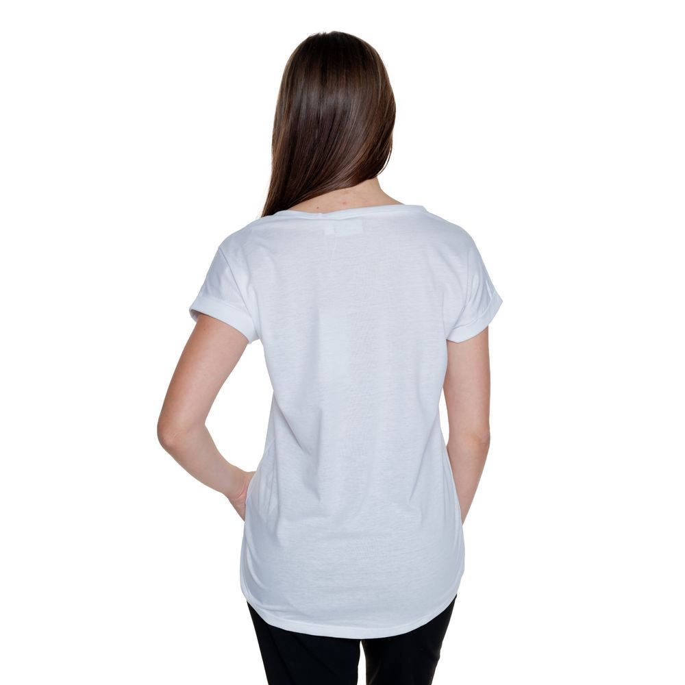 Vila Clothes White Cotton T-Shirt | Regal Royce