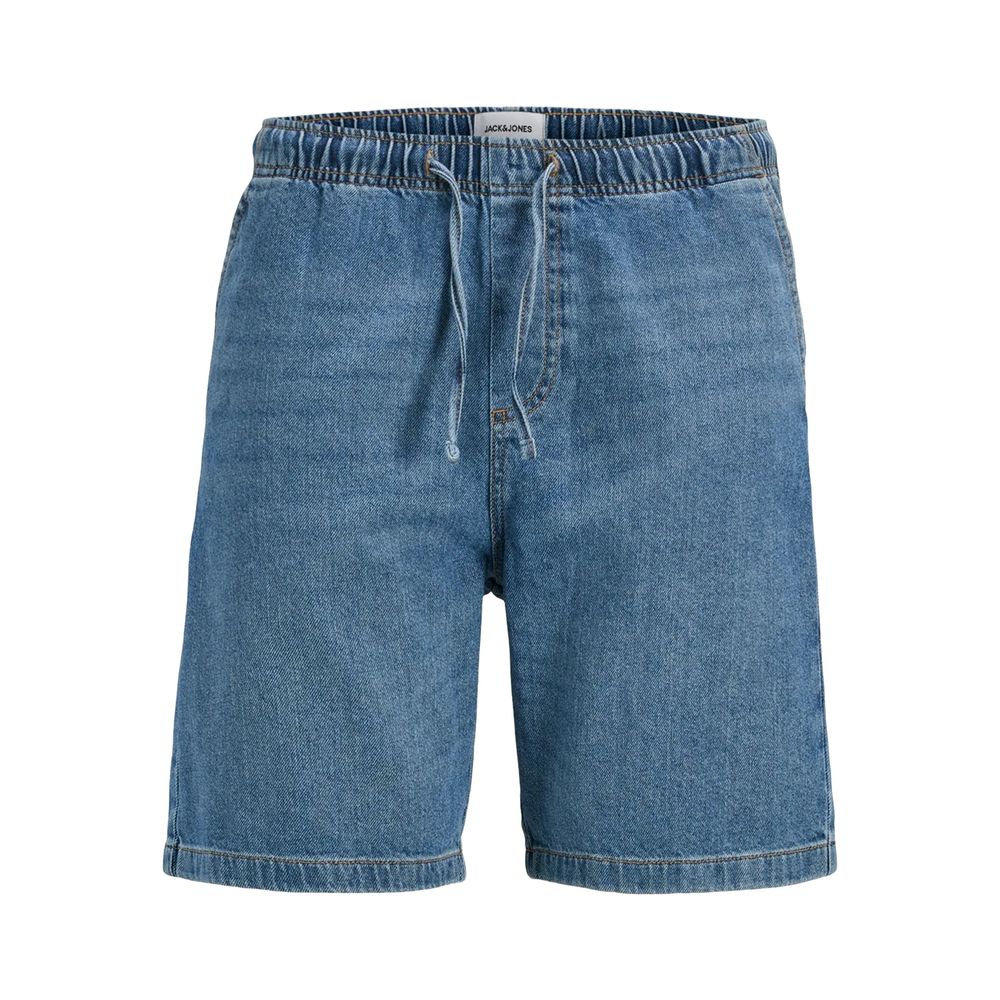 Jack Jones Light Blue Cotton Bermuda Shorts | Regal Royce