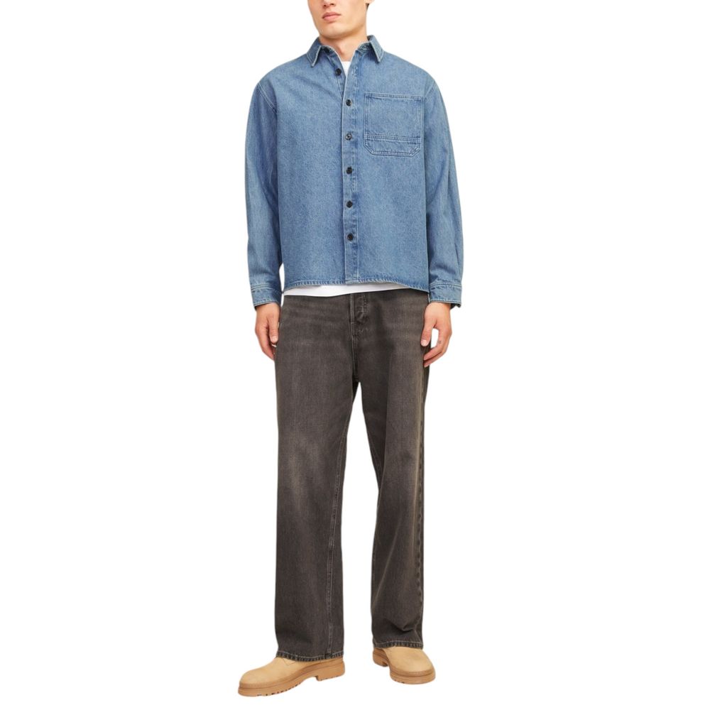 Jack Jones Light Blue Denim Shirt | Regal Royce