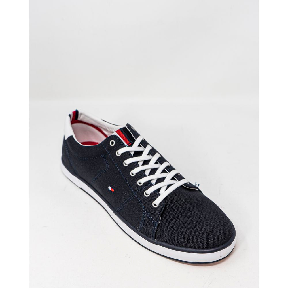 Tommy Hilfiger Blue Cotton Low Top Sneakers | Regal Royce