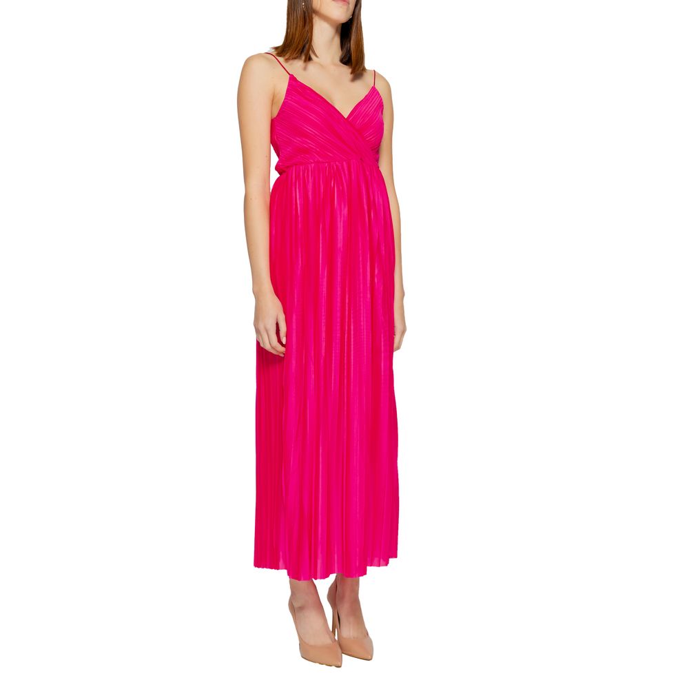 Only Multicolor Polyester Long Dress | Regal Royce