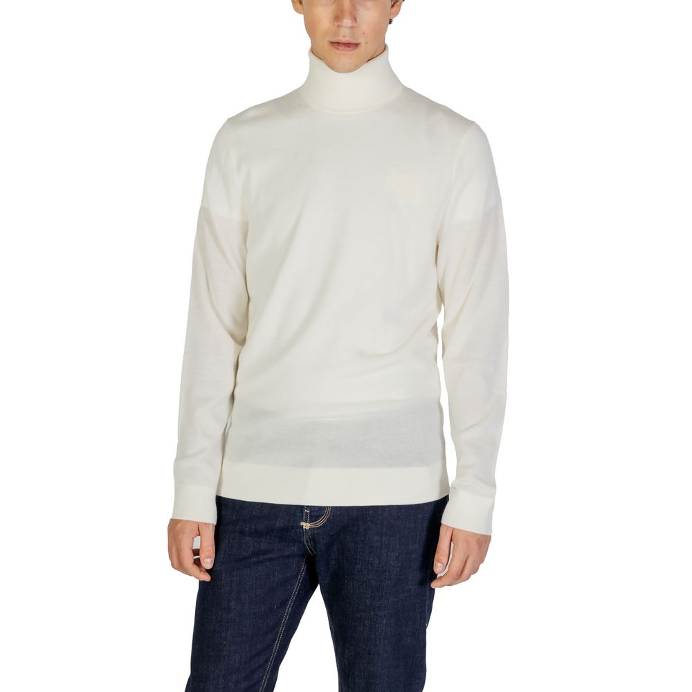 Calvin Klein Jeans Cream Wool Turtleneck | Regal Royce