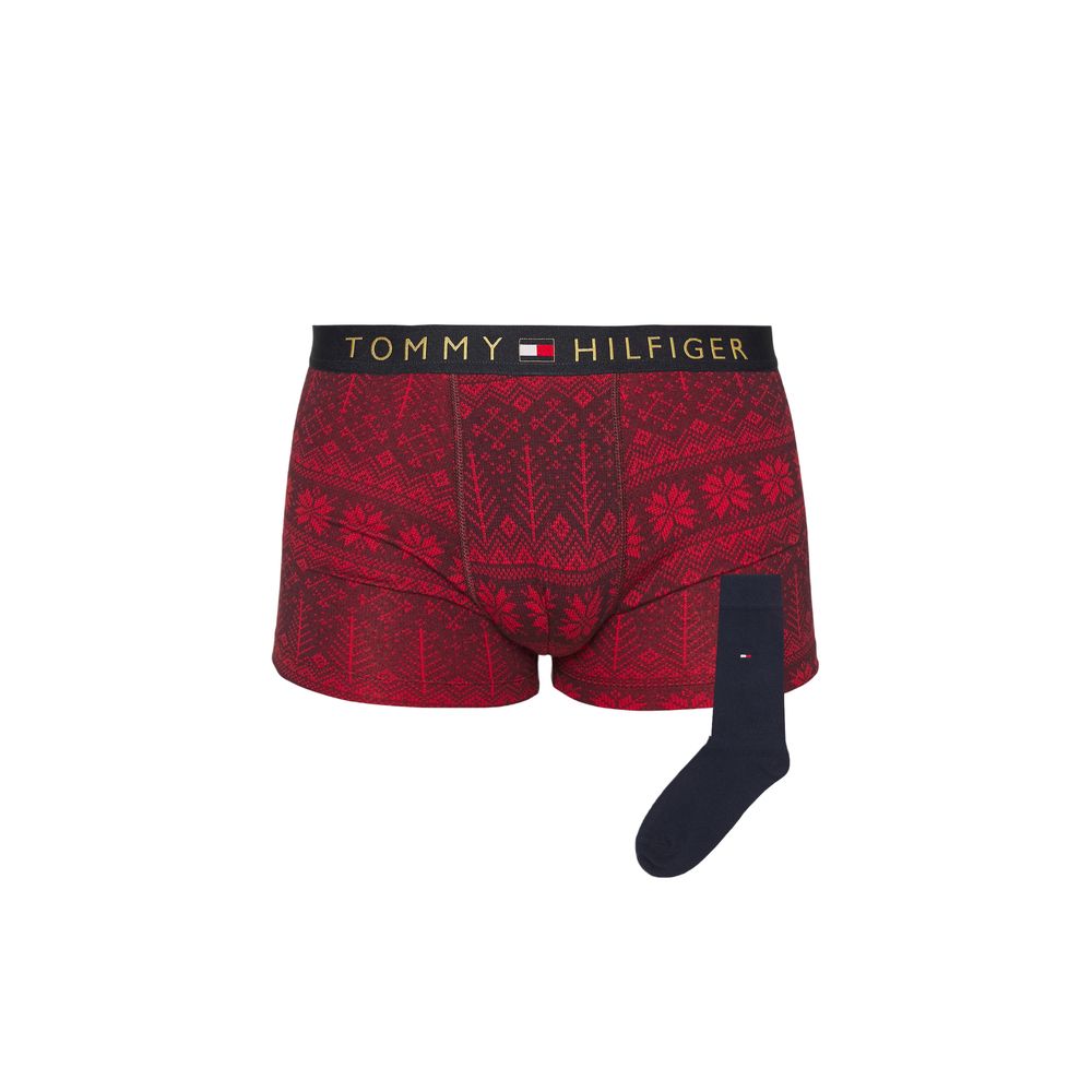 Tommy Hilfiger Bordeaux Cotton Boxers | Regal Royce