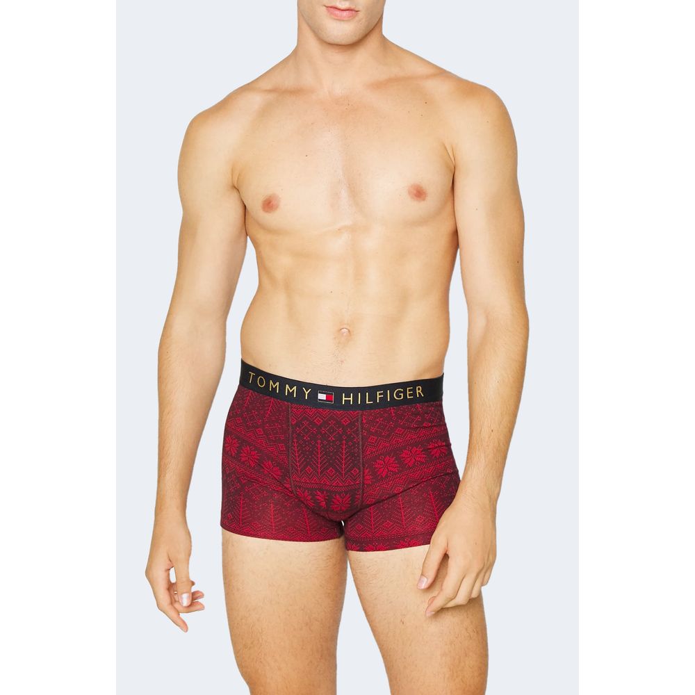 Tommy Hilfiger Bordeaux Cotton Boxers | Regal Royce