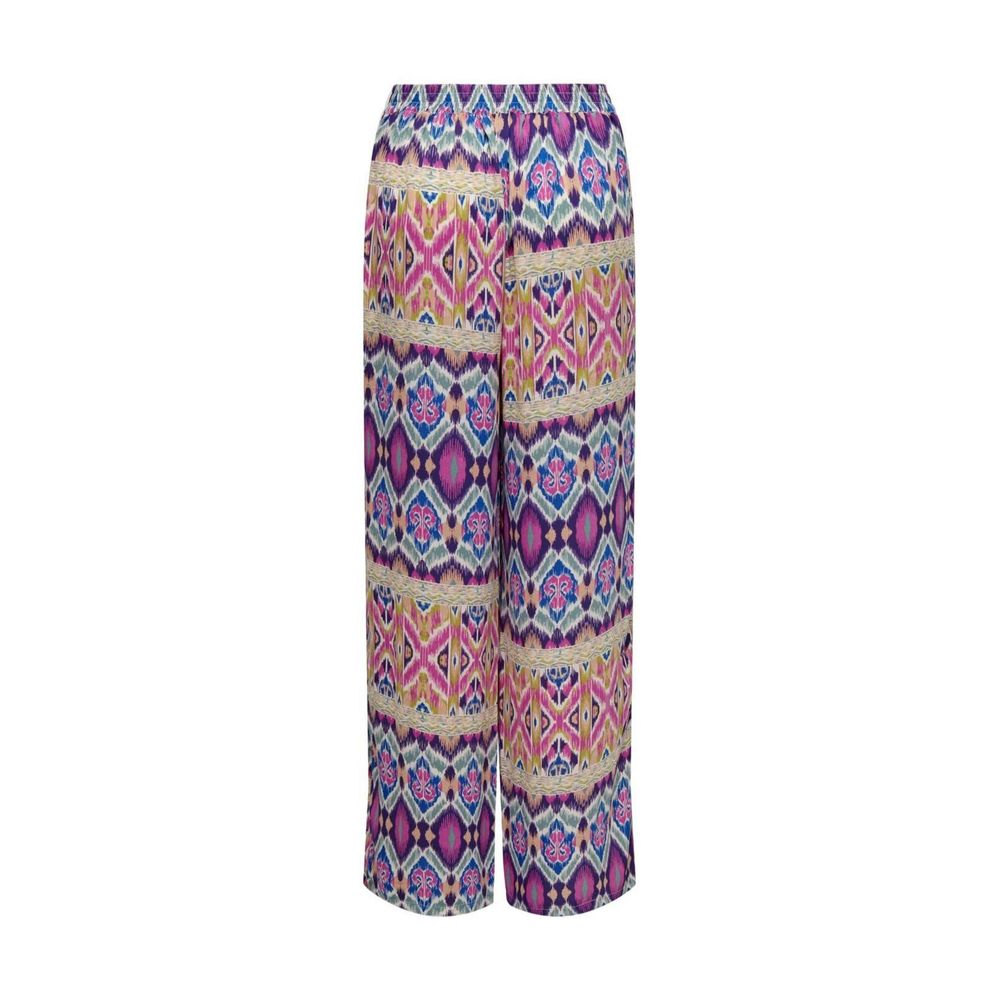 Only Multicolor Recycled Polyester Casual Pants | Regal Royce