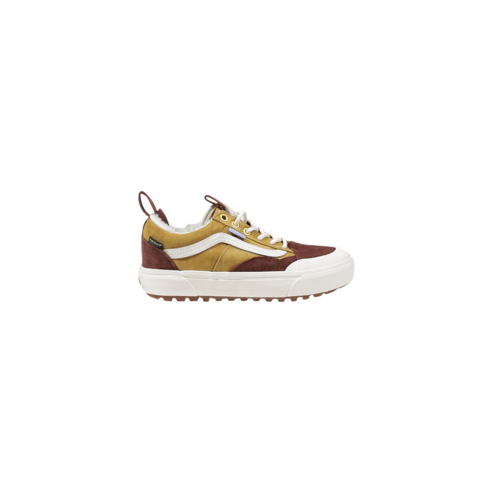 Vans Beige Leather Athletic Sneakers | Regal Royce