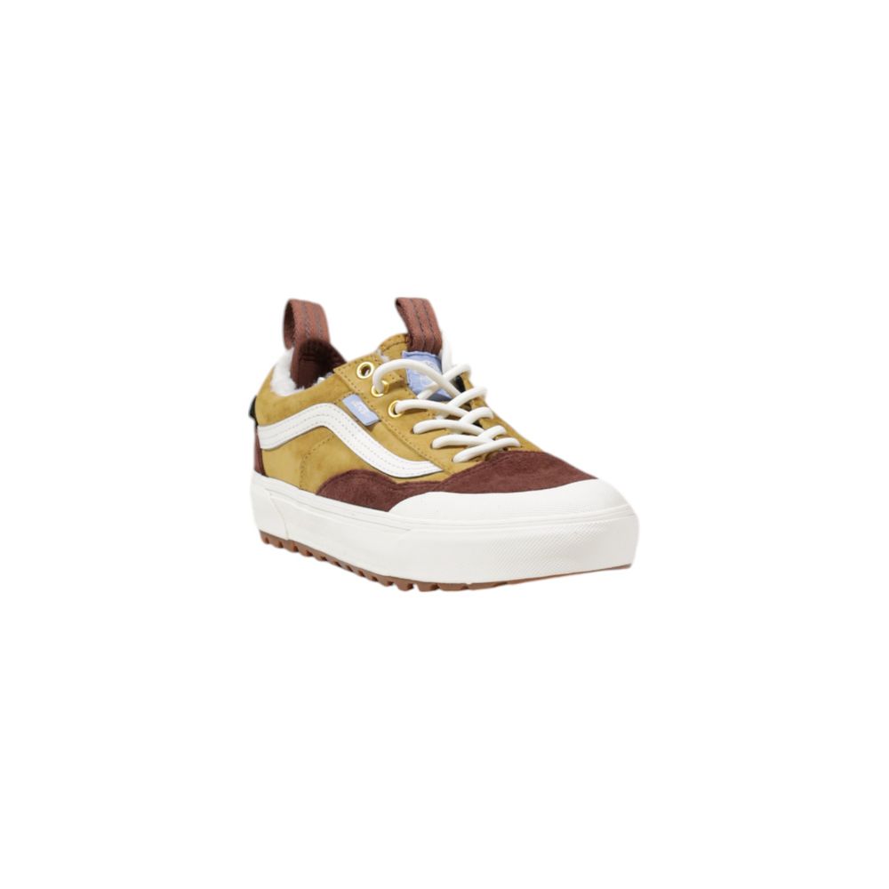 Vans Beige Leather Athletic Sneakers | Regal Royce
