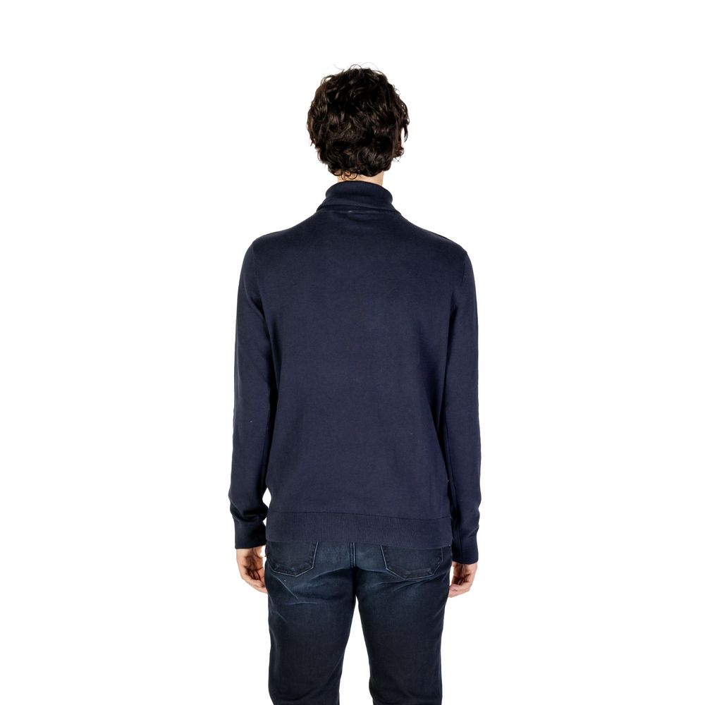U.S. POLO ASSN. Blue Cotton Turtleneck | Regal Royce