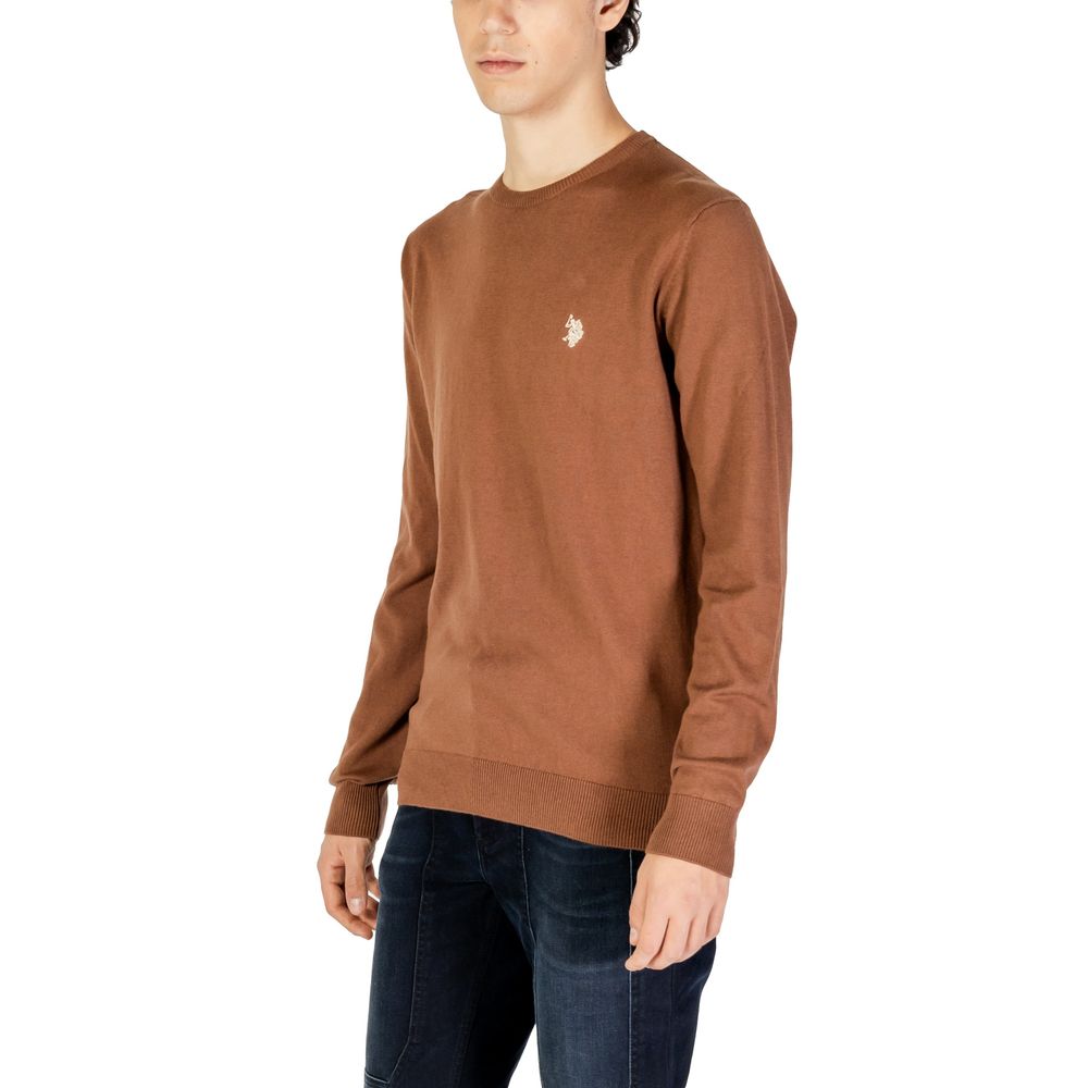U.S. POLO ASSN. Beige Cotton Sweatshirt