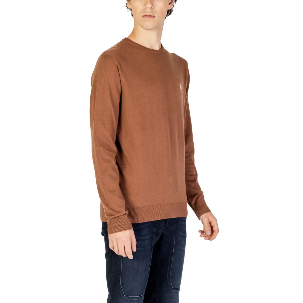 U.S. POLO ASSN. Beige Cotton Sweatshirt | Regal Royce